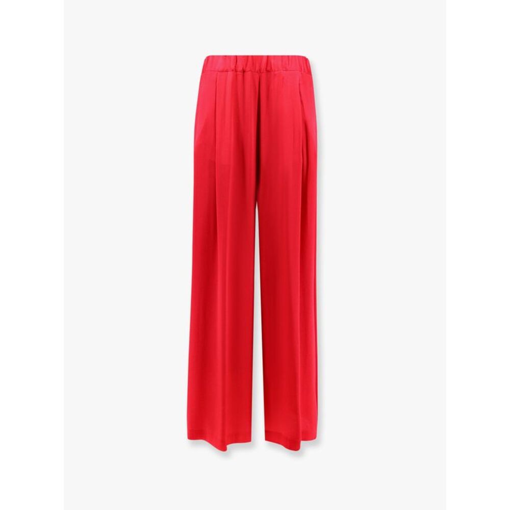 Semicouture Women Satin Wide Trouser